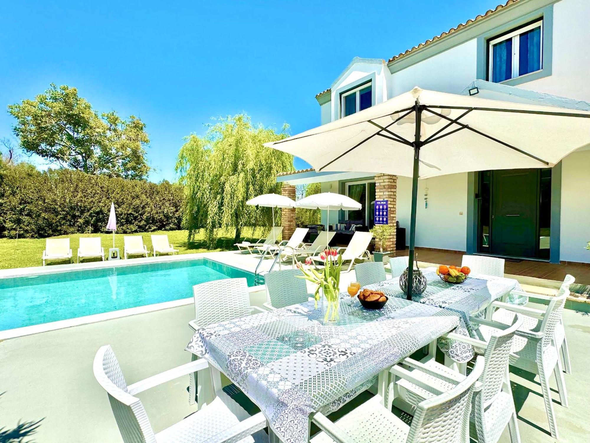 Villa Rubina Sidari With Private Pool By Dadovillas Velonádes Exterior foto